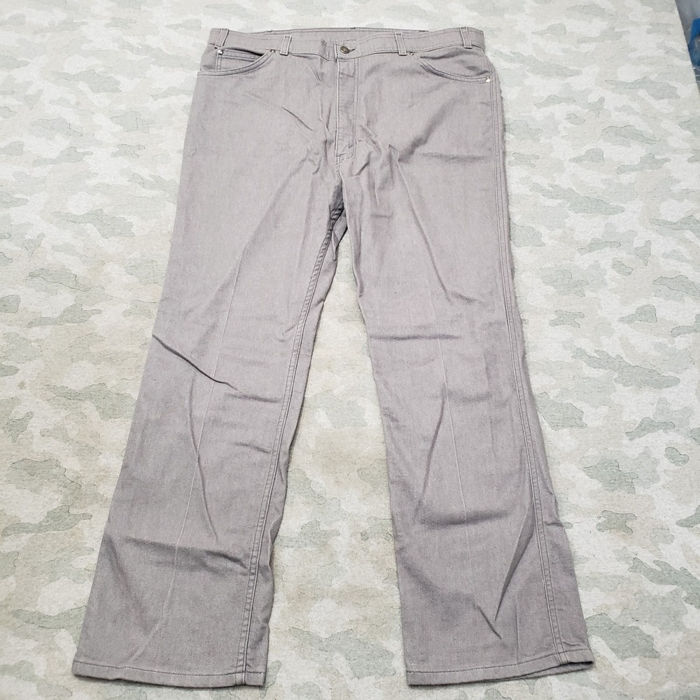 Vintage Levi's Pants Mens‎ 42x30 Gray Bootcut Pocket